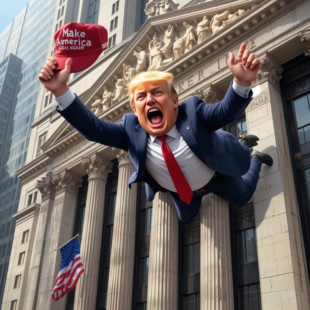 Falling "Trump Trade"